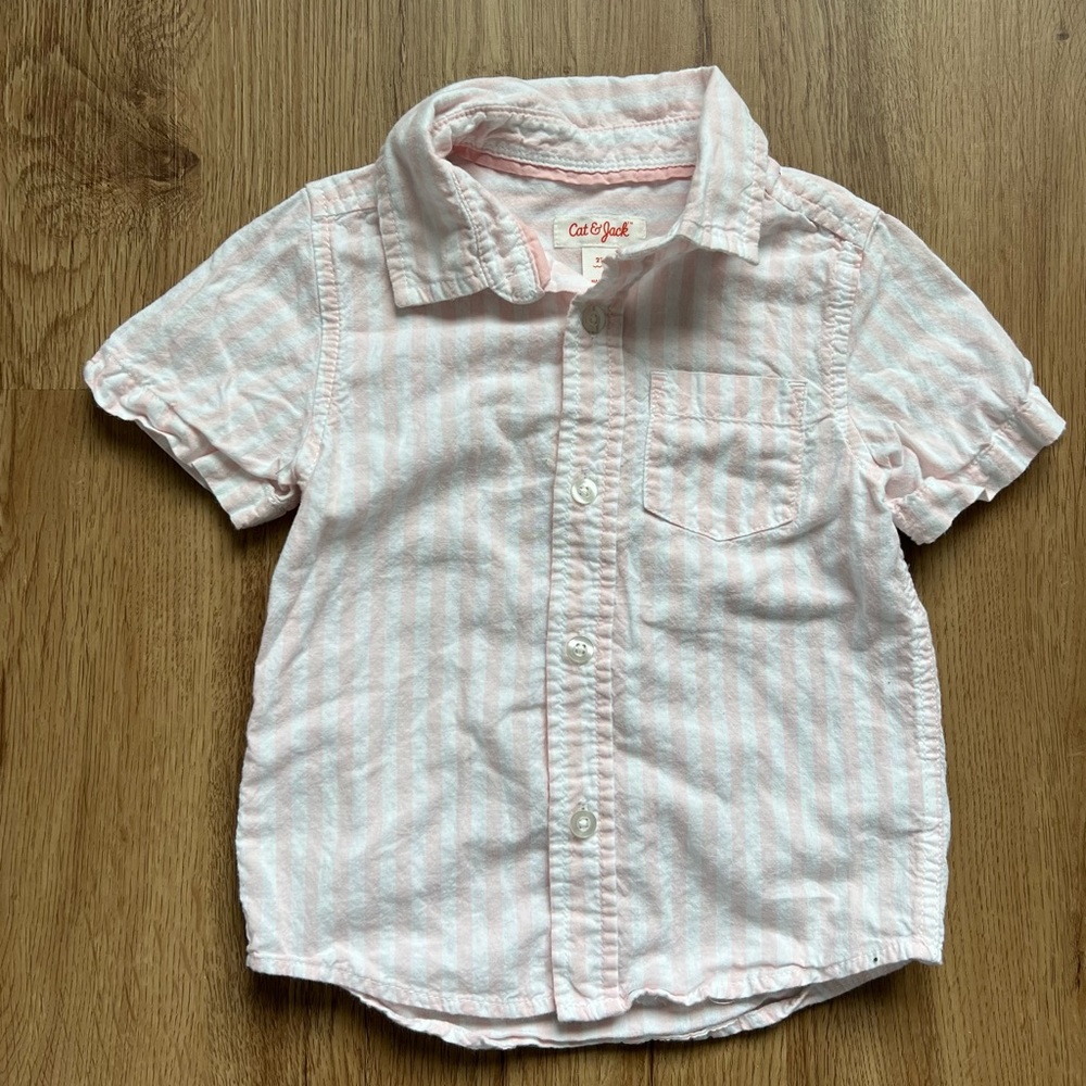 Cat & Jack Boys Button Down Shirt